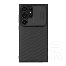 Nillkin Camshield Pro szilikon telefonvédő (ütésállóság, kameravédő, csíkos, fekete)