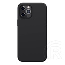Nillkin Flex Pure Apple iPhone 12 Pro Max szilikon telefonvédő (ultravékony, környezetbarát, matt) fekete