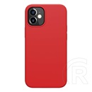 Nillkin Flex Pure Apple iPhone 12 mini szilikon telefonvédő (ultravékony, környezetbarát, matt) piros