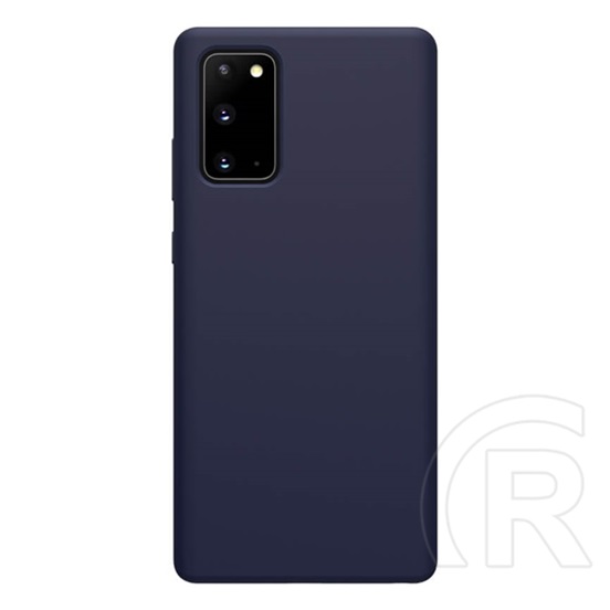 Nillkin Flex Pure Samsung Galaxy Note 20 (SM-N980F) szilikon telefonvédő (ultravékony, környezetbarát, matt) sötétkék