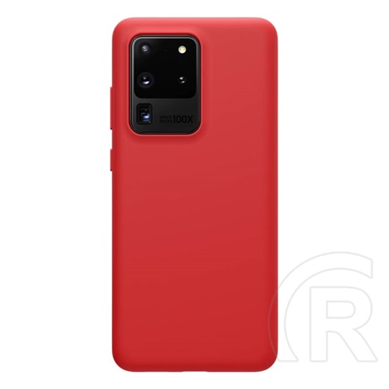 Nillkin Flex Pure Samsung Galaxy S20 Ultra (SM-G988B) szilikon telefonvédő (ultravékony, környezetbarát, matt) piros