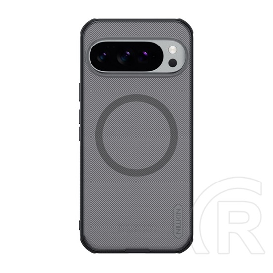 Nillkin Google Pixel 10 Pro XL super frosted pro magnetic műanyag védő (mágneses, ütésálló, gumírozott) átlátszó/fekete