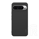 Nillkin Google Pixel 9 Pro XL super frosted pro magnetic műanyag telefonvédő (mágneses, ütésállóság, gumírozott) fekete