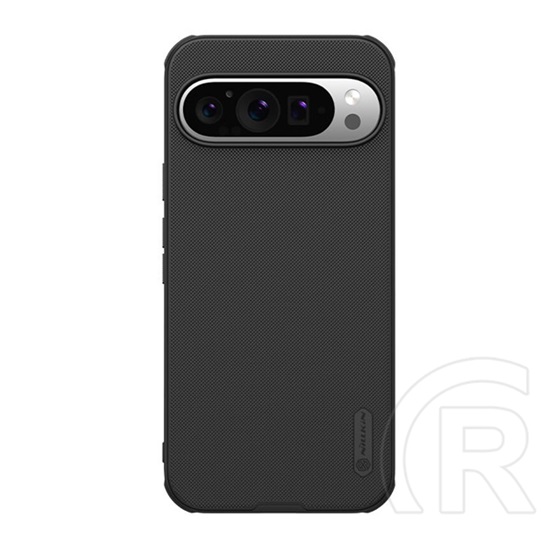 Nillkin Google Pixel 9 Pro XL super frosted pro magnetic műanyag telefonvédő (mágneses, ütésállóság, gumírozott) fekete