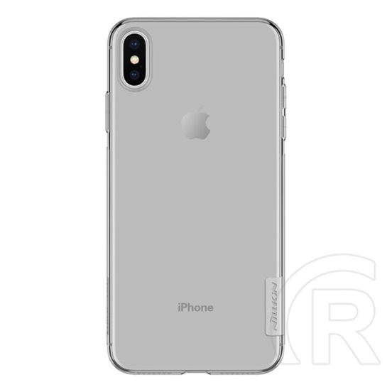 Nillkin Nature Apple iPhone Xs Max szilikon hátlap (szürke)