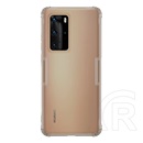 Nillkin Nature Huawei P40 Pro szilikon telefonvédő (közepesen ütésálló, 0.6 mm, ultravékony) szürke