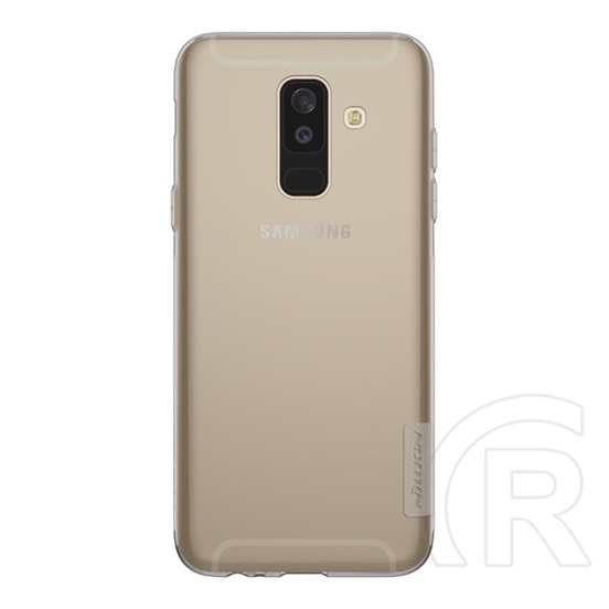 Nillkin Nature Samsung Galaxy A6+ (2018) szilikon hátlap (szürke)