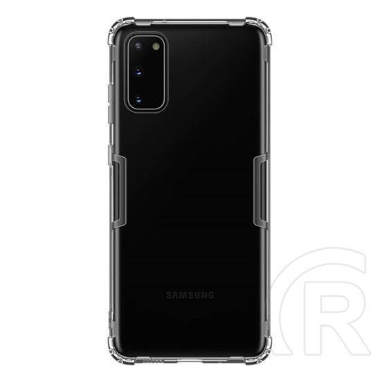 Nillkin Nature Samsung Galaxy S20 Plus (SM-G986) szilikon védő (közepesen ütésálló, 0.6 mm, ultravékony) szürke