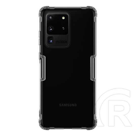 Nillkin Nature Samsung Galaxy S20 Ultra (SM-G988B) szilikon védő (közepesen ütésálló, 0.6 mm, ultravékony) szürke