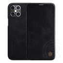 Nillkin QIN Apple iPhone 12 Pro Max tok álló (Flip, oldalra nyíló, bankkártya tartó) fekete