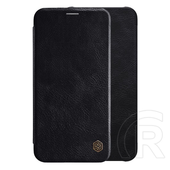 Nillkin QIN Huawei Mate 20 Lite tok álló (Flip, oldalra nyíló, bankkártya tartó) fekete