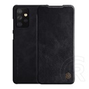 Nillkin QIN Samsung Galaxy A72 4G (SM-A725F) tok álló (Flip, oldalra nyíló, bankkártya tartó) fekete