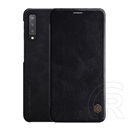 Nillkin QIN Samsung Galaxy A7 (2018) SM-A750F tok álló (Flip, oldalra nyíló, bankkártya tartó) fekete