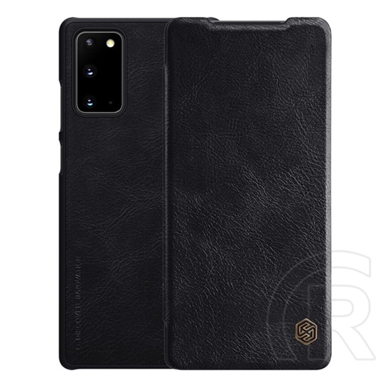 Nillkin QIN Samsung Galaxy Note 20 (SM-N981F) tok álló (Flip, oldalra nyíló, bankkártya tartó) fekete