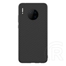 Nillkin SYNTHETIC FIBER Huawei Mate 30 műanyag telefonvédő (környezetbarát, karbon minta) fekete