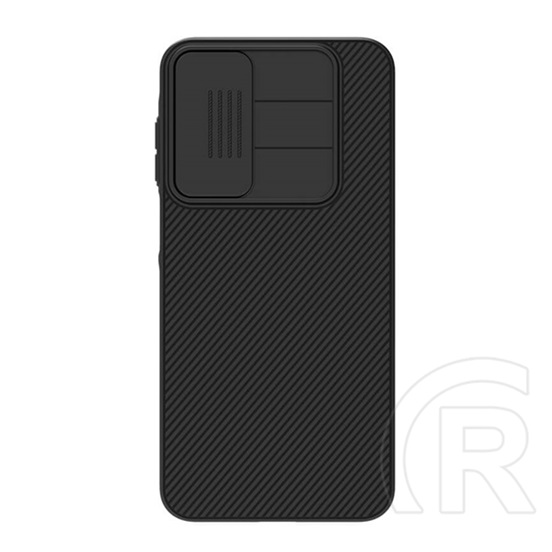 Nillkin Samsung Galaxy A16 5G (SM-A166)  camshield szilikon telefonvédő (ütésállóság, kameravédő, csíkos) fekete