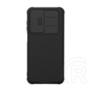 Nillkin Samsung Galaxy A26 5G (SM-A266) camshield pro szilikon telefonvédő (ütésállóság, kameravédő, csíkos) fekete