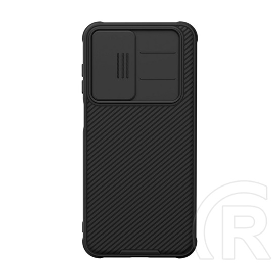 Nillkin Samsung Galaxy A26 5G (SM-A266) camshield pro szilikon telefonvédő (ütésállóság, kameravédő, csíkos) fekete