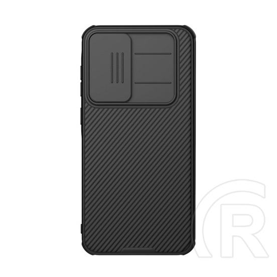 Nillkin Samsung Galaxy A36 5G (SM-A366) camshield pro magnetic műanyag védő (ütésálló, mágneses, csíkos) fekete