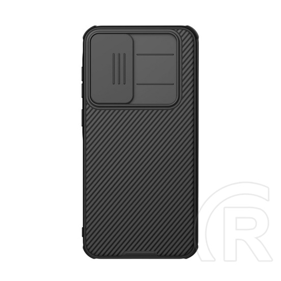 Nillkin Samsung Galaxy A36 5G (SM-A366) camshield pro szilikon telefonvédő (ütésállóság, kameravédő, csíkos) fekete