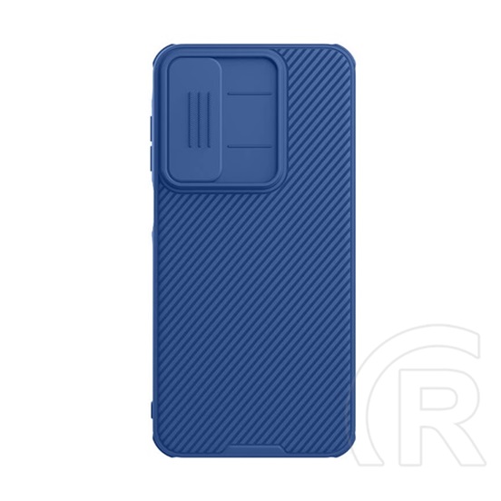 Nillkin Samsung Galaxy A36 5G (SM-A366) camshield pro szilikon telefonvédő (ütésállóság, kameravédő, csíkos) sötétkék