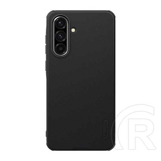 Nillkin Samsung Galaxy A36 5G (SM-A366) super frosted pro műanyag védő (ütésálló, gumírozott, érdes felület) fekete