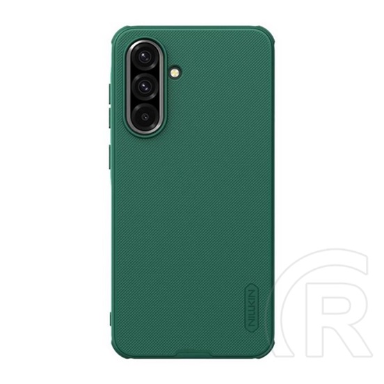 Nillkin Samsung Galaxy A36 5G (SM-A366) super frosted pro műanyag védő (ütésálló, gumírozott, érdes felület) sötétzöld