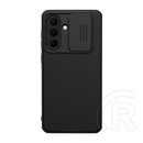 Nillkin Samsung Galaxy A56 5G (SM-A566) camshield pro szilikon telefonvédő (ütésállóság, kameravédő, csíkos) fekete