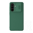 Nillkin Samsung Galaxy A56 5G (SM-A566) camshield pro szilikon telefonvédő (ütésállóság, kameravédő, csíkos) sötétzöld