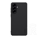 Nillkin Samsung Galaxy A56 5G (SM-A566) super frosted pro műanyag védő (ütésálló, gumírozott, érdes felület) fekete
