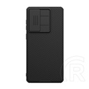 Nillkin Samsung Galaxy S25 Edge (SM-S937) camshield pro szilikon telefonvédő (ütésállóság, kameravédő, csíkos) fekete