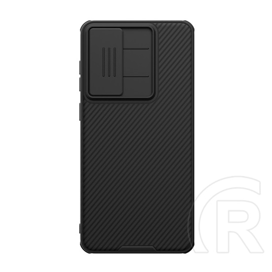 Nillkin Samsung Galaxy S25 Edge (SM-S937) camshield pro szilikon telefonvédő (ütésállóság, kameravédő, csíkos) fekete