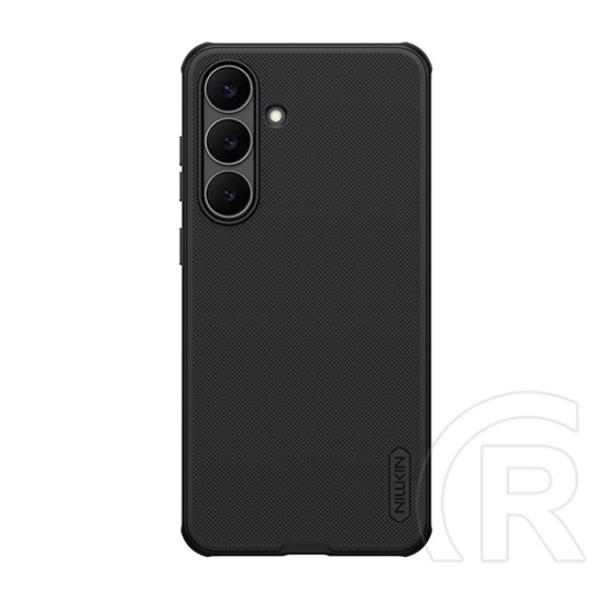 Nillkin Samsung Galaxy S25 FE (SM-S731) super frosted pro műanyag védő (ütésállóság, gumírozott, érdes felület) fekete