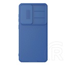 Nillkin Samsung Galaxy S25 Plus (SM-S936) camshield pro szilikon telefonvédő (ütésállóság, kameravédő, csíkos) sötétkék