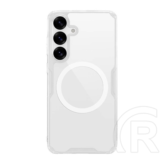 Nillkin Samsung Galaxy S25 Plus (SM-S936) nature pro magnetic műanyag védő (ütésálló, légpárnás sarok, magsafe) átlátszó