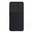 Nillkin Samsung Galaxy S25 (SM-S931) camshield pro szilikon telefonvédő (ütésállóság, kameravédő, csíkos) fekete