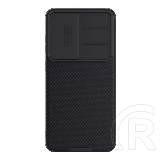 Nillkin Samsung Galaxy S25 (SM-S931) camshield pro szilikon telefonvédő (ütésállóság, kameravédő, csíkos) fekete
