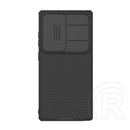Nillkin Samsung Galaxy S25 Ultra (SM-S938) camshield pro magnetic műanyag védő (ütésálló, mágneses, csíkos) fekete