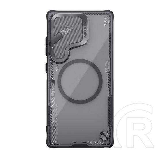 Nillkin Samsung Galaxy S25 Ultra (SM-S938) iceblade prop szilikon védő (ütésálló, kitámasztó, magsafe) fekete