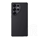 Nillkin Samsung Galaxy S25 Ultra (SM-S938) synthetic fiber pro ( légpárnás sarok, karbon minta, magsafe) fekete