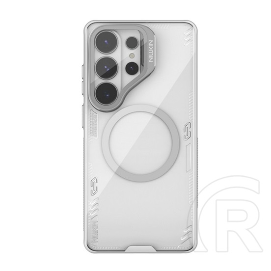 Nillkin Samsung Galaxy S26 Ultra (SM-S948) iceblade prop  (ütésálló, kameravédő, kitámasztó, magsafe) világosszürke