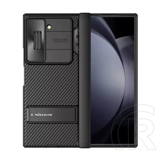 Nillkin Samsung Galaxy Z Fold6 (SM-F956) camshield fold szilikon védő (ütésállóság, kameravédő, kitámasztó) fekete