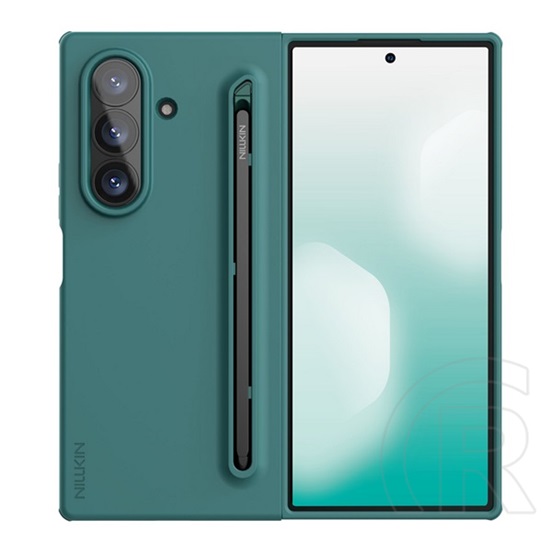 Nillkin Samsung Galaxy Z Fold7 (SM-F966) flex pure fold (ultravékony, plüss belső, matt + érintő ceruza) világoszöld