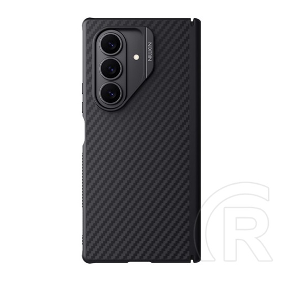 Nillkin Samsung Galaxy Z Fold7 (SM-F966) synthetic fiber pro védő (légpárnás sarok, karbon minta, magsafe) fekete