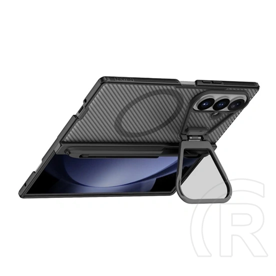 Nillkin Samsung Z Fold8 Ultra camshield prop magnetic (ütésálló, átlátszó kameravédő, csíkos, érintő ceruza) átlátszó