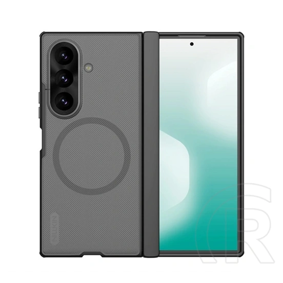 Nillkin Samsung Z Fold8 Ultra super frosted fold magnetic (mágneses, érdes felület, asztali tartó) átlátszó/fekete