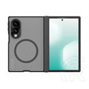 Nillkin Samsung Z Fold8 super frosted fold magnetic műanyag védő (érdes felület, asztali tartó) átlátszó/fekete