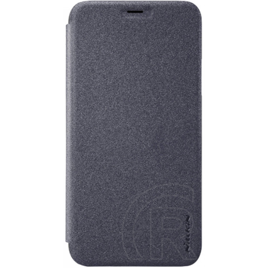 Nillkin Sparkle Apple iPhone XS flip tok (fekete)