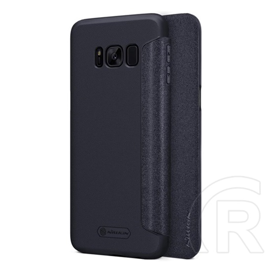 Nillkin Sparkle Samsung Galaxy S8+ flip tok (fekete)
