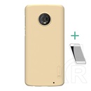 Nillkin Super Frosted Motorola Moto G6 Plus (XT1926) műanyag telefonvédő (gumírozott, érdes felület+képernyővédő fólia)